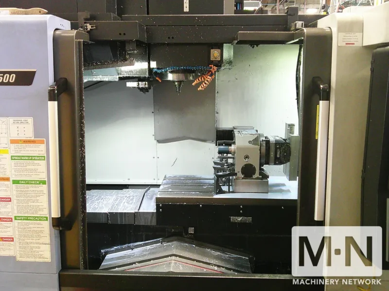 Doosan DNM 4500 4th Axis CNC Vertical Machining Center, 2021