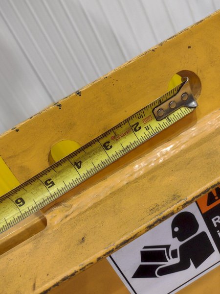 8,000 LBS (4 TON) X 10' CALDWELL MODEL #16-4-10 LIFTING BEAM SPREADER BAR: STOCK #22565