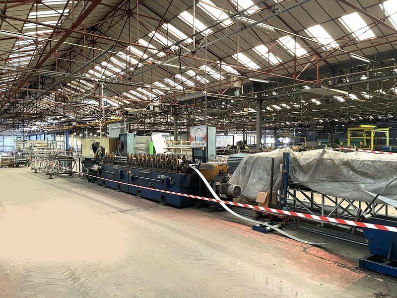 Jidet - rollforming line with 7 tool sets