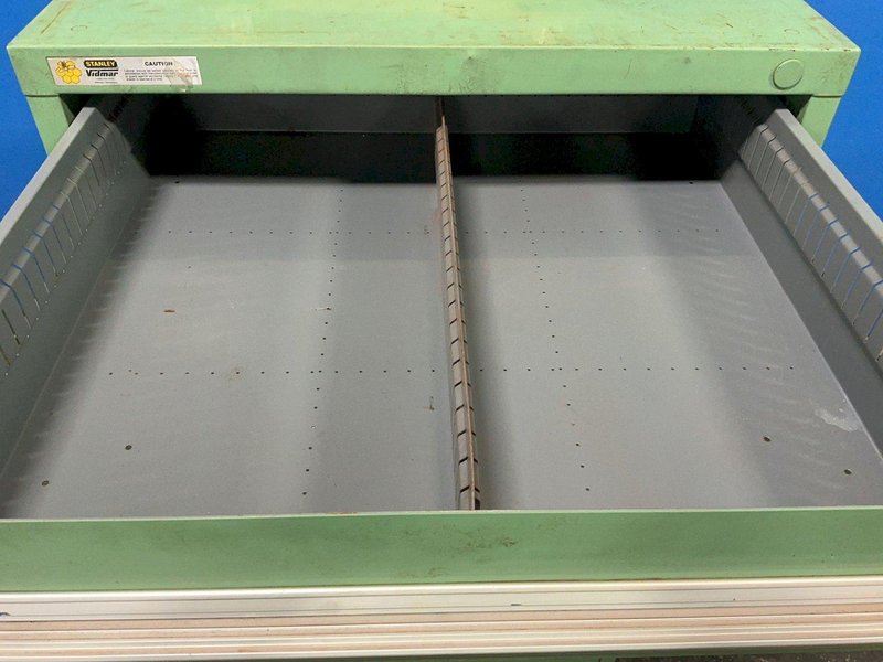 STANLEY VIDMAR 7 @ 25” X 25” X 5” TOOL CABINET