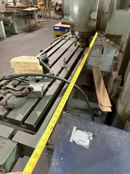 5HP LAGUN VD-6A VERTICAL MILL. STOCK # 0547026