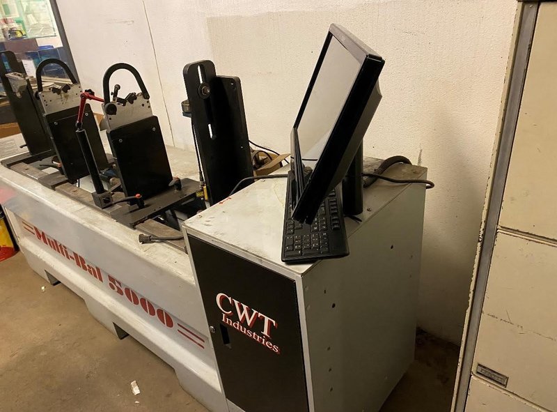 CWT Industries Multi-Bal 5000 Crankshaft Balancing Machine