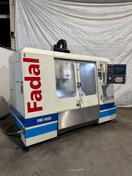 FADAL 4020-HT CNC VERTICAL MACHINING CENTER-2001. STOCK # 1110825