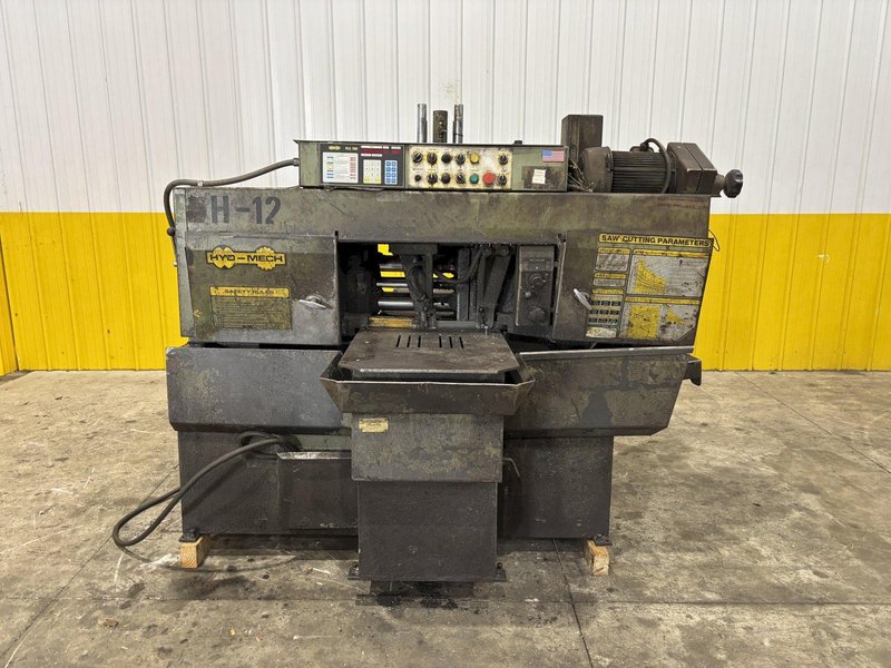 12&quot; X 12&quot; HYD-MECH MODEL #H-12A AUTOMATIC HORIZONTAL BANDSAW: STOCK #23723