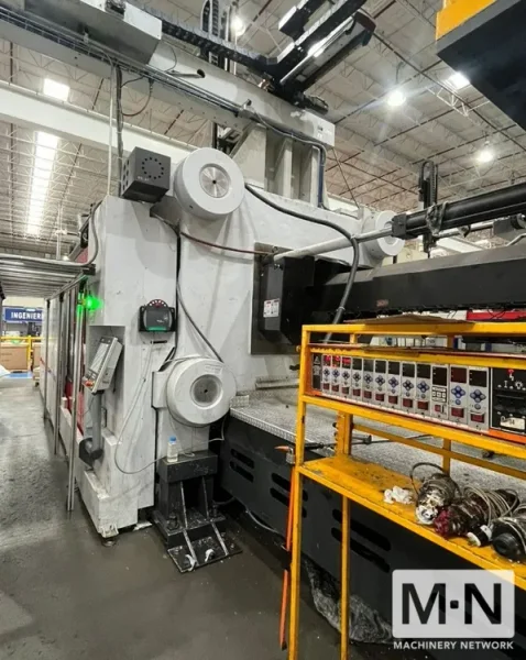 1800 TON 540 0Z CINCINNATI MILACRON MODEL MG1800 INJECTION MOLDING MACHINE MFG 2008