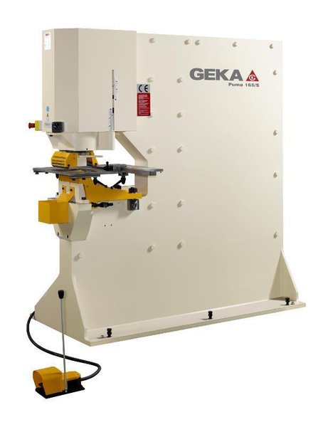 NEW GEKA PUMA 165 HYDRAULIC PUNCHING MACHINE