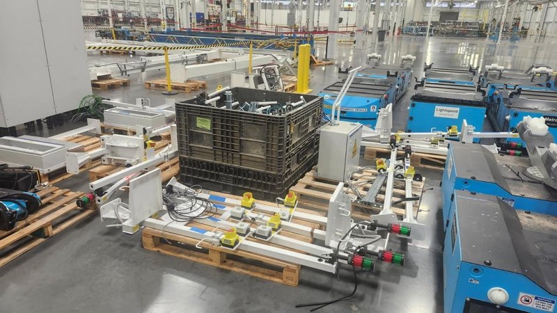 (16) Selettra TR8T Automated Guided Vehicle Systems; 2021 – Industrial AGV for Material Handling – Available Separate