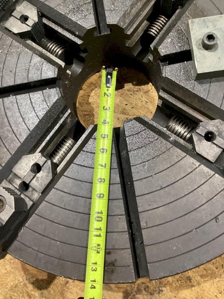 GENERIC 28″ 4 Jaw Lathe Chuck w/ Hardened Jaws USED