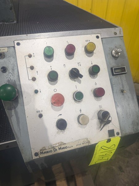 800 TON MARIO DIMAIO MODEL #MP800 HYDRAULIC COINING MINT PRESS: YOBRO #24618