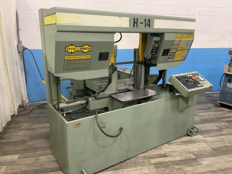 14" X 14" HYD-MECH MODEL H-14 HORIZONTAL BAND SAW: STOCK #81079