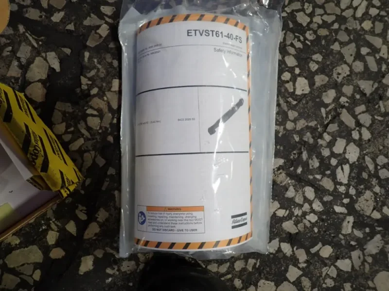 ATLAS COPCO NUTRUNNER  -  ETV ST61-40-FS