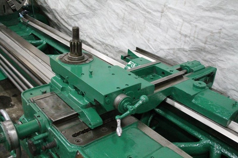 27" X 168" POREBA GAP BED ENGINE LATHE: STOCK #59823