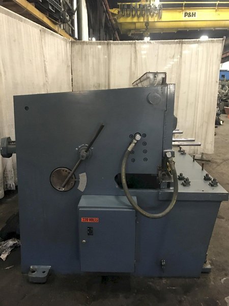 10' X 1/4' HELLER MODEL 630 HYDRAULIC POWER SHEAR: STOCK #69219