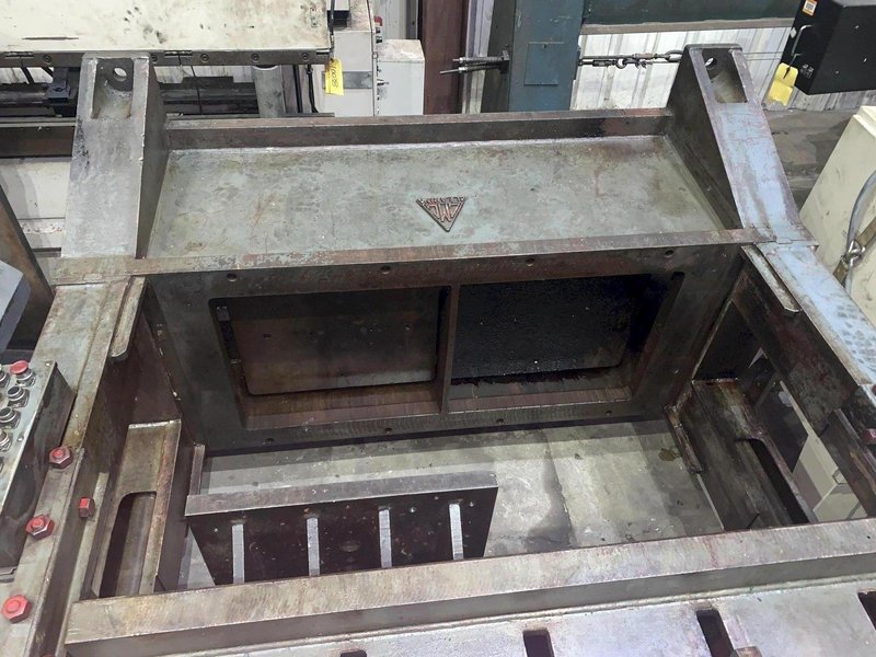 200 TON CLEARING MODEL S2-200-72-36 STRAIGHT SIDE SSDC STAMPING PRESS, 12" STROKE: STOCK #12979
