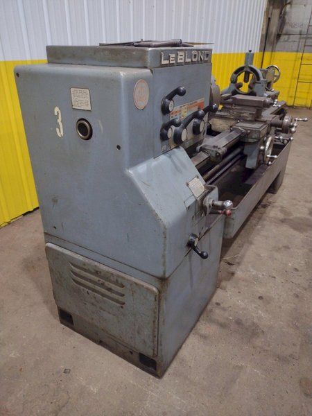 19" x 54" LEBLOND MODEL #7E REGAL ENGINE LATHE, 1.75" HOLE: STOCK #19469