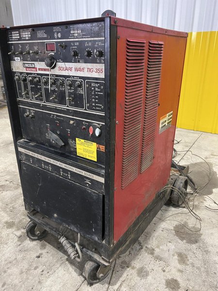 LINCOLN SQUARE WAVE MODEL #TIG-355 WELDER POWER SOURCE STOCK: #18910