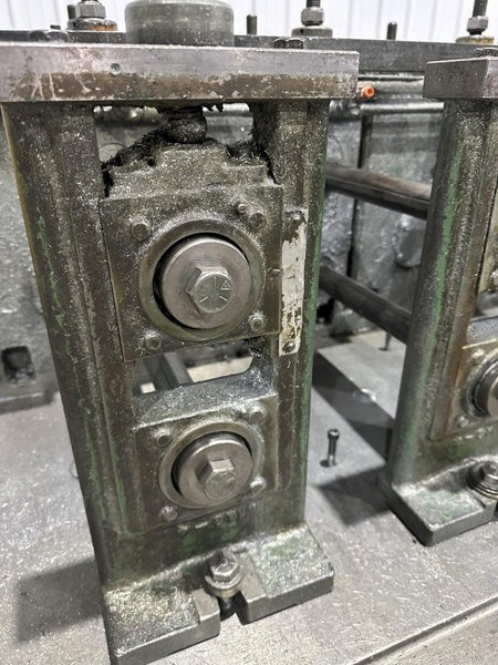 12 STAND X 1.5&quot; ARBOR X 12&quot; ROLL SPACE RAFTER ROLLFORMER: STOCK 22447