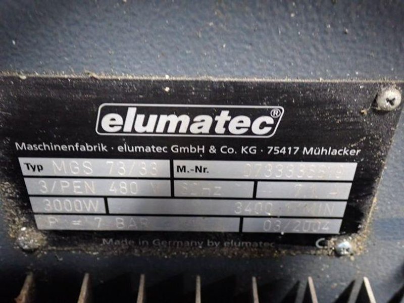 ELUMATEC 15" BLADE MITER SAW  -  MGS 73/33