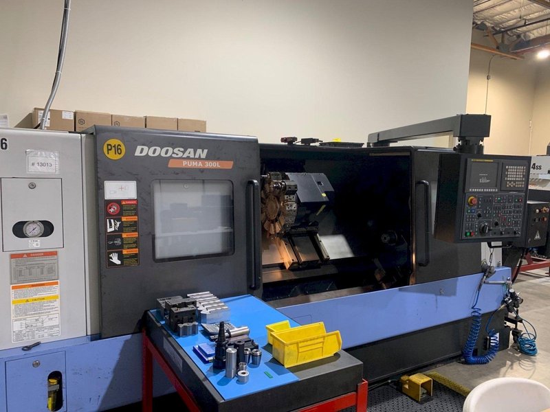 2012 DOOSAN PUMA 300LC CNC Lathe Stock #: