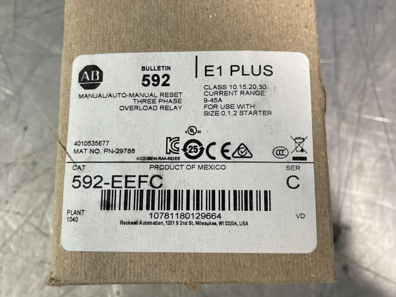 ALLEN-BRADLEY 600 VAC BULLETIN 509 MOTOR STARTER  -  509-COD-A2J-17