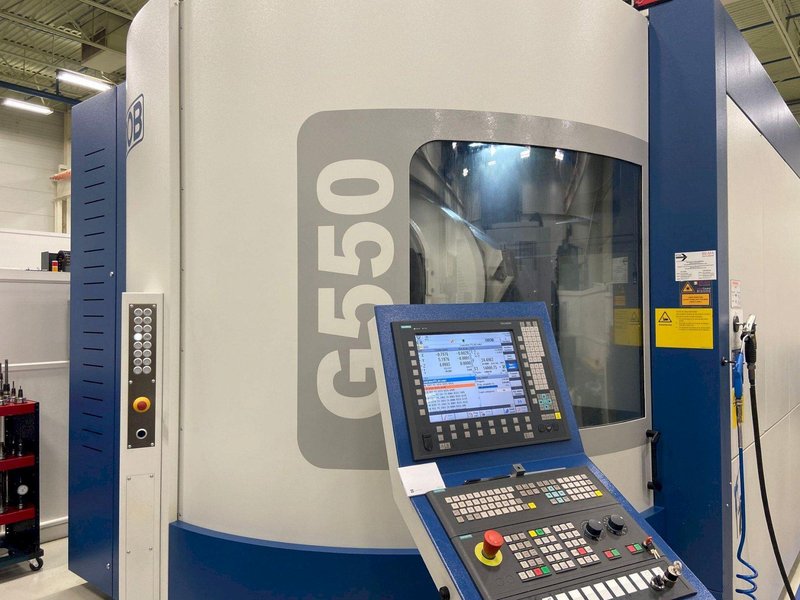 Grob G550 5-Axis CNC Horizontal Machining Center For Sale - 2017