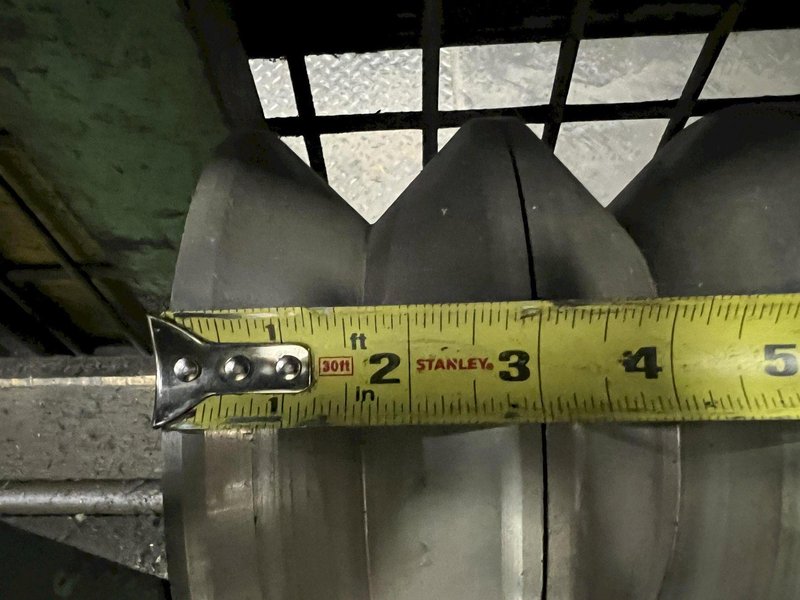 12 ROLL MEECO MODEL #12-12-TPVC (HD3) 2-PLANE SHAPE, ROD &amp; FLAT STOCK ROTARY STRAIGHTENING &amp; CHAMFER SYSTEM: STOCK #18428