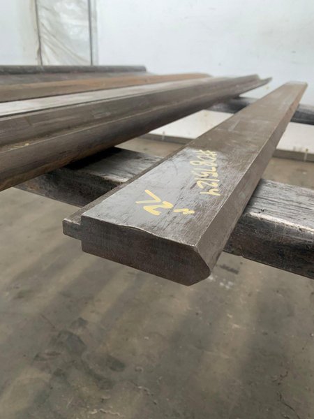 6'(72") PRESS BRAKE TOP 90 DEGREE MALE DIE. STOCK # 0875124