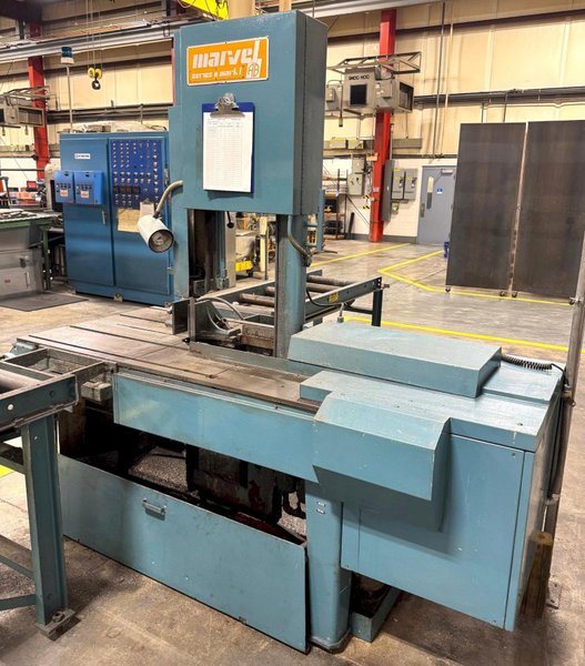 18&quot; x 20&quot; Marvel Vertical Band Saw No. 8 Mark I, Tilt Head, 1&quot; Blade, 2 HP