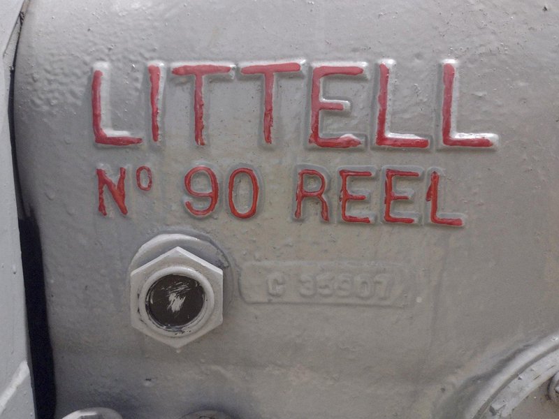 10,000 LBS X 24" LITTELL MODEL #9030 AUTOMATIC CENTERING COIL REEL: YOBRO #25440