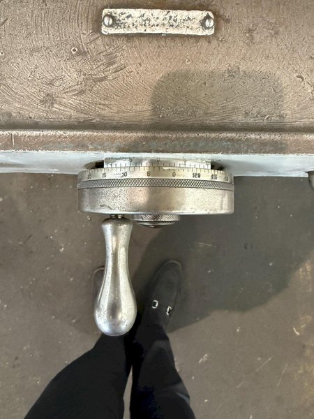 6" X 18" PARKER MAJESTIC NO. 2 HANDFEED SURFACE GRINDER w/ KIN JUNG " PERMANENT MAGNETIC CHUCK. STOCK #0310323.