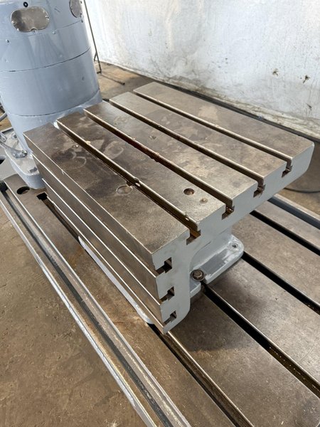 5' X 15" CARLTON MODEL 3A RADIAL ARM DRILL. STOCK # 0434026