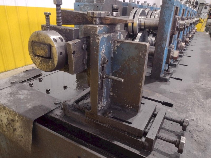 8 STAND X 2" ARDCOR MODEL #F-15 ROLLFORMER, TOOLED FOR ANGLE &amp; CHANNEL: YOBRO #24841