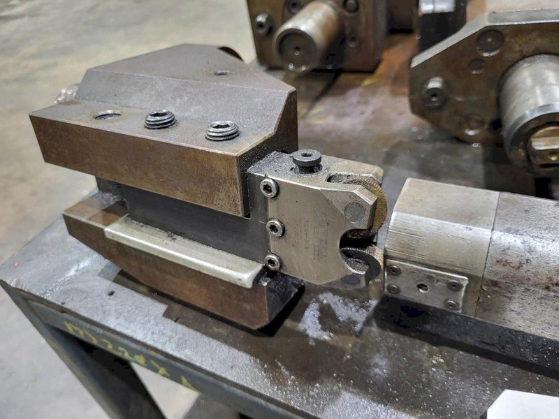 MAZAK QTN-450 LIVE AND STATIC TOOL HOLDERS, CHUCK JAWS