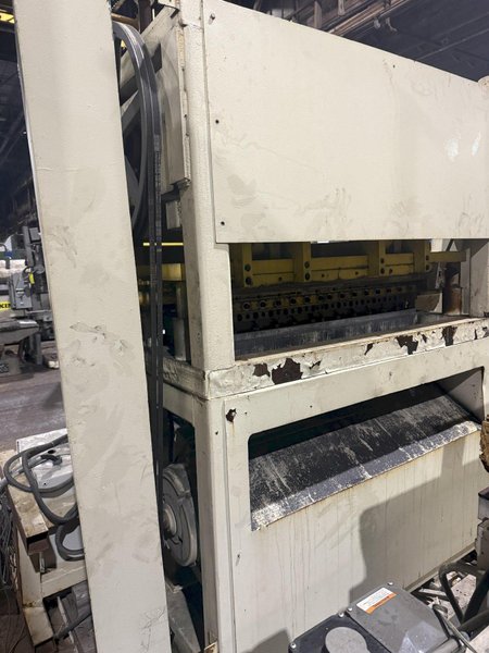 48” WIDE x 30 HP MECHANICAL IN-LINE COIL PRESS &amp; SHEAR WITH PLC VARIABLE SPEED DRIVE: STOCK #22968