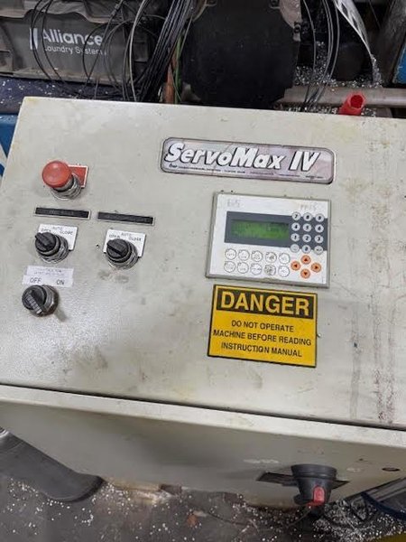 20000 LB X 36&quot; X .100&quot; CWP SERVO FEEDLINE