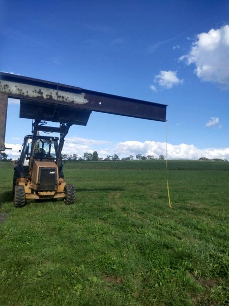 Gaffey 2ton 20'x11' Freestanding Jib Crane