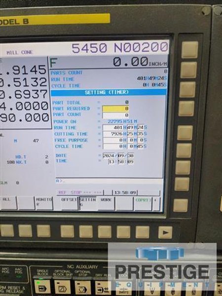 Doosan DBC-130 II 5.12&quot; Table Type CNC Horizontal Boring MIll