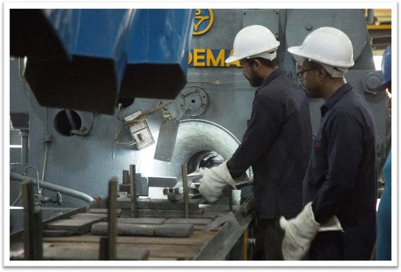 COMPLETE FACTORY FOR PRODUCTION OF ALUMINUM PROFILES(14495)