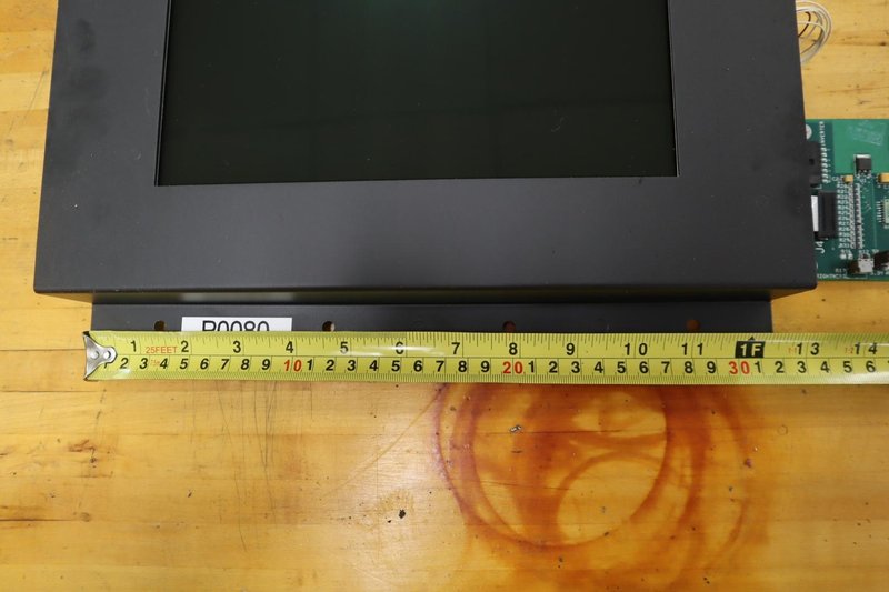 Used Haas Sharp LQ10D421 LCD 10.4" Screen Upgrade with Haas 65-3410 LCD Differential Line Receiver Upgrade Board