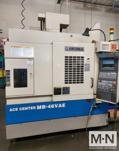 Okuma MB-46VAE CNC Vertical Machining Center, 2003