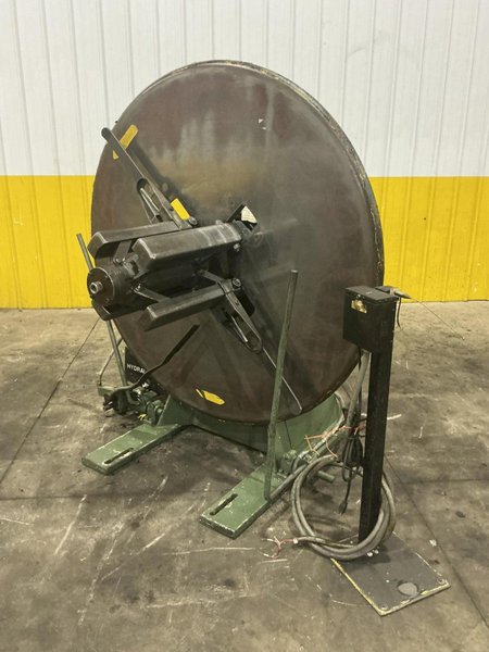 4,000 LBS X 18” LITTELL MODEL #40-18 MOTORIZED COIL REEL UNCOILER: YOBRO #26029
