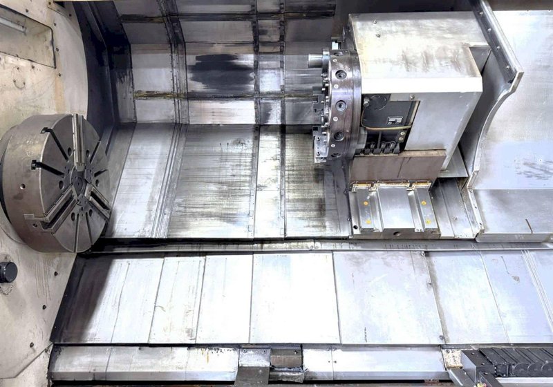 Shenyang SMTCL HTC80400Z CNC Turning Center – 157″ Long Bed C-Axis Live Tool Lathe