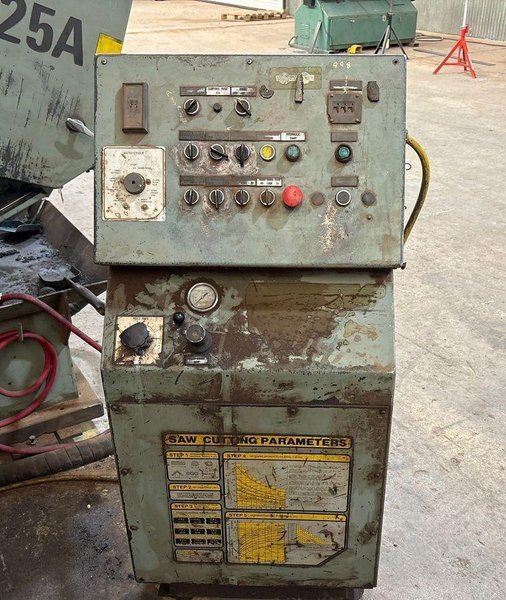 18" X 27" HYDMECH MODEL #S25-A HORIZONTAL SWIVEL MITER AUTOMATIC BAND SAW : YOBRO #25047