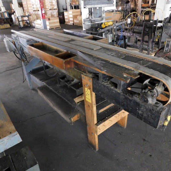 (3) 20&quot; X 96&quot; POWER DUAL BELT PARTS CONVEYORS: STOCK #20723