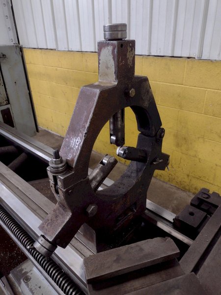 22" X 157" TARNOW MODEL TUJ 50M GAP BED ENGINE LATHE, 3.5" HOLE: STOCK 17547