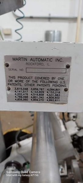 MARTIN AUTOMATIC SLICER STOCK #3080