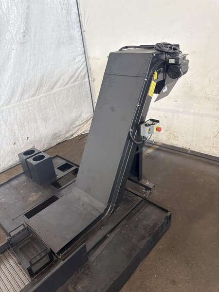 108&quot; LONG X 16&quot; WIDE MAYFRAN MT-10 CHIP CONVEYOR. STOCK # 0776725.