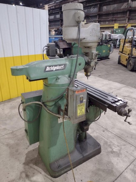 1.5 HP BRIDGEPORT SERIES I VERTICAL MILL / MILLING MACHINE: STOCK #20702