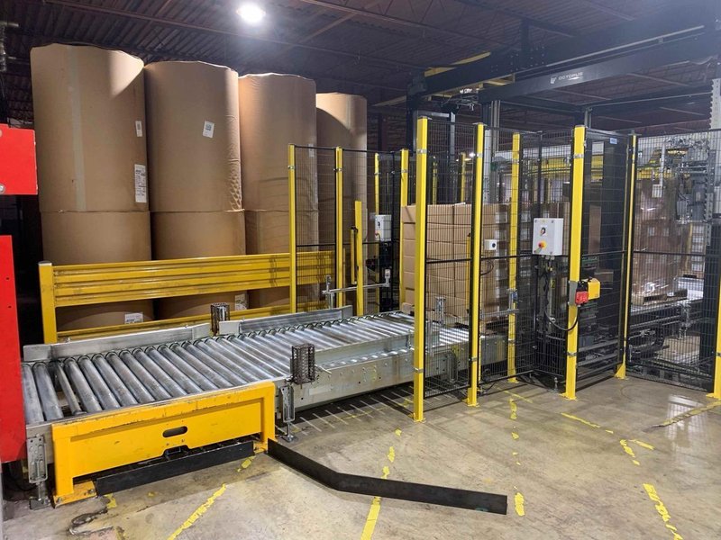 Signode Muller 1825B Stretch Wrapper – 2022 – Rotary Ring System with Corner Post Device