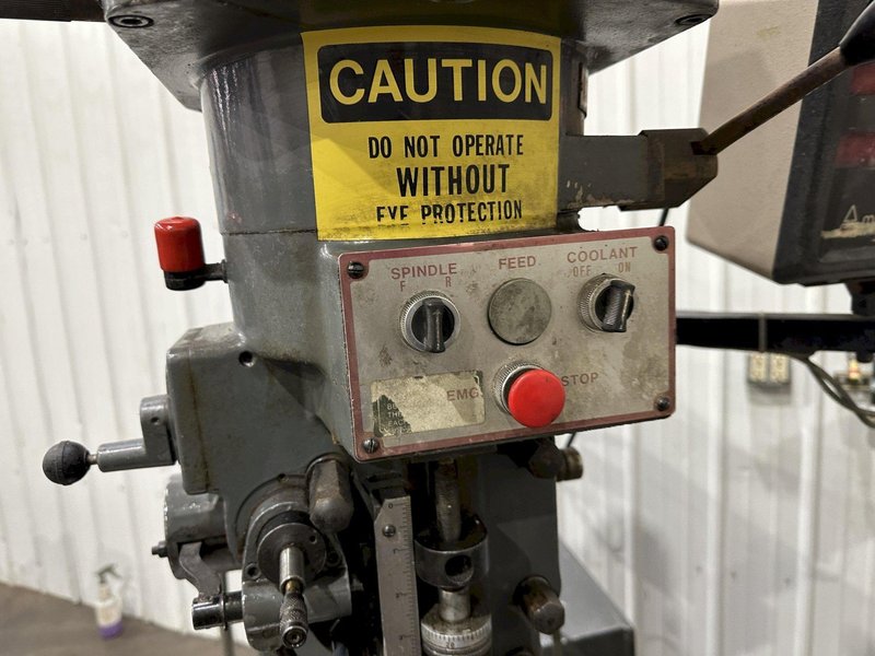 2 HP LAGUN RAM TYPE VERTICAL MILL: STOCK #77614